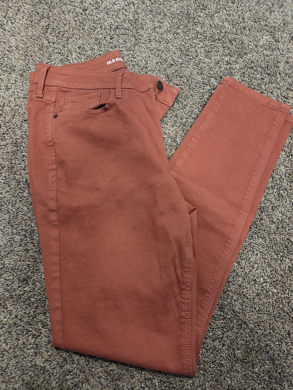 Old Navy Sz 8 Rockstar Women's Brick Midrise Skinny Jeans
